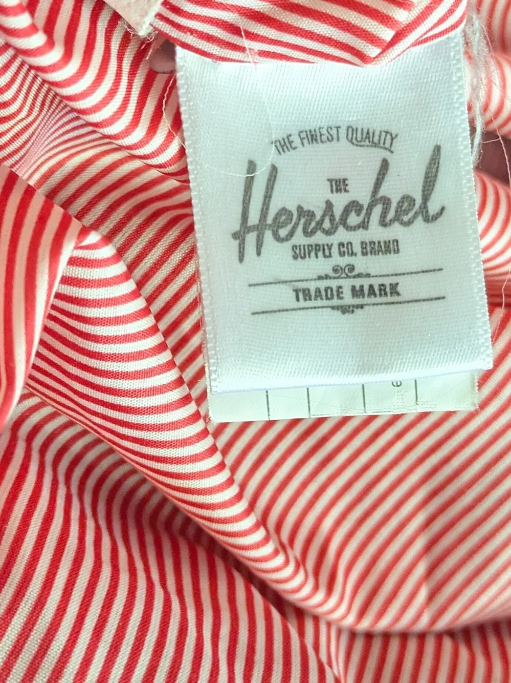 Herschel Supply Company Black Weekend Tote with Red Straps